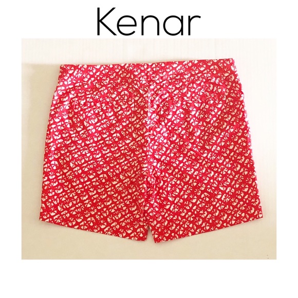 Kenar Pants - Kenar Cotton Blend Shorts, Size 8.